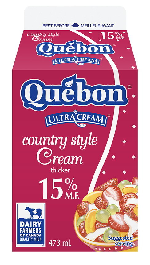 15% Country Style Cream | Québon